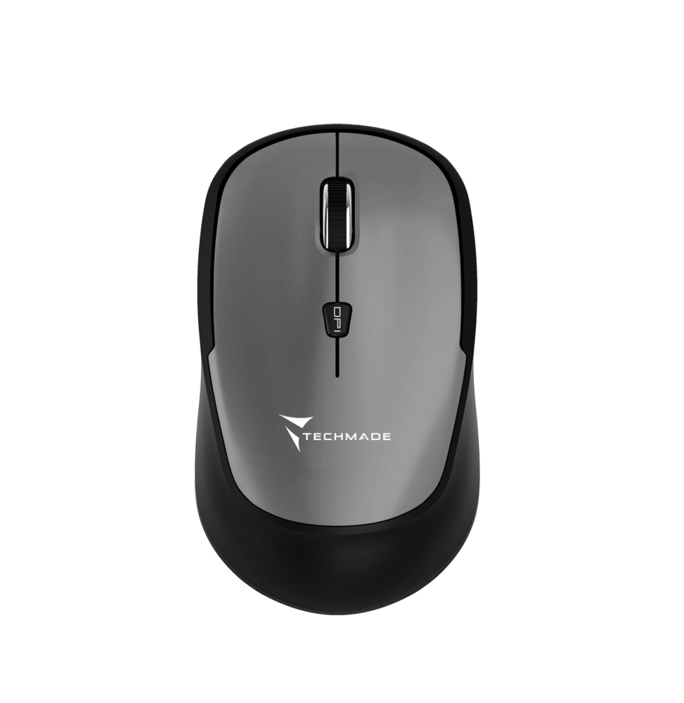 Techmade Mouse Wireless tm-xj35 Grey