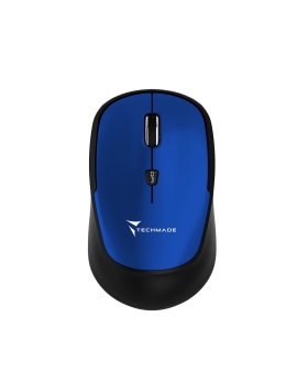 Techmade Mouse Wireless tm-xj35 Blue