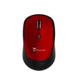Techmade Mouse Wireless tm-xj35 Red