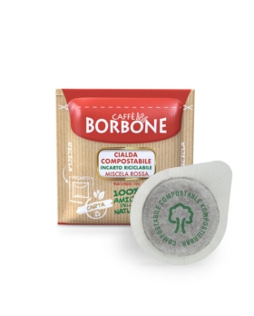 Caffè Borbone Cialda Compostabile, Miscela Rossa 170 Cialde Ese