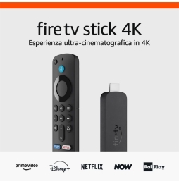 Amazon Fire Tv Stick 4k Con Telecomando Vocale