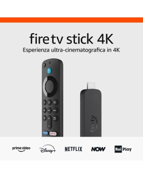 Amazon Fire Tv Stick 4k Con Telecomando Vocale