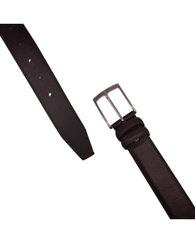 Ecoprice Cintura Brown Vera Pelle Made in Italy Varie Misure Spessore 35