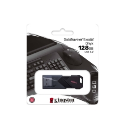 Kingston Pendrive usb-a 3.2 128gb dtxon/128gb Nero