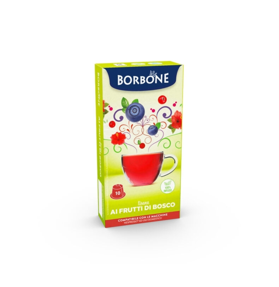 Caffè Borbone Frutti Di Bosco 10 Capsule Nespresso