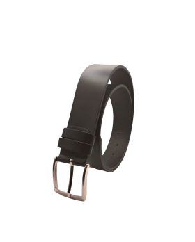 Ecoprice Cintura Cinta Uomo In Vera Pelle Made in Italy Cuoio Casual Classica Regolabile Marrone