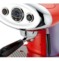 ILLY x7.1 - m.d.c. iperespresso rossa con lancia a vapore