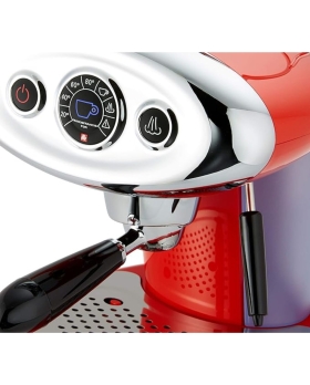 ILLY x7.1 - m.d.c. iperespresso rossa con lancia a vapore
