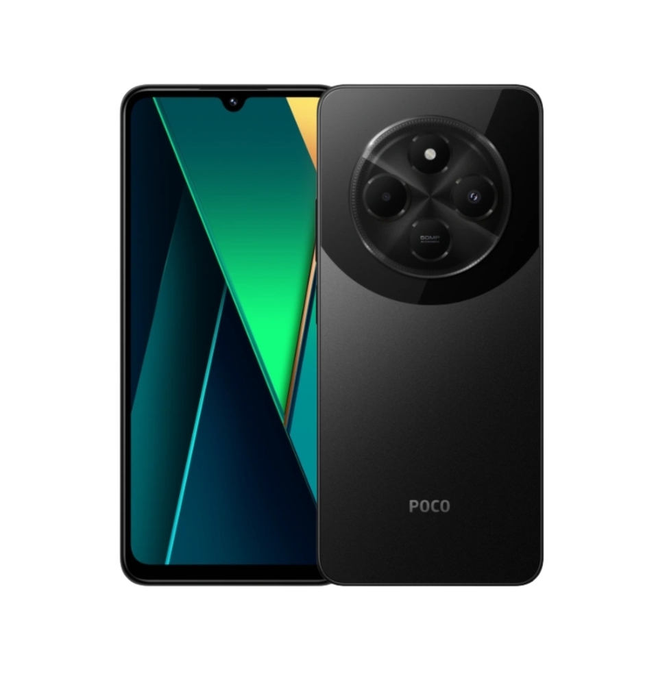 Poco c75 6+128gb 6.88 black ds eu