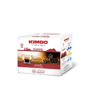 Kimbo Miscela Pompei 100 Capsule Compatibili Bialetti