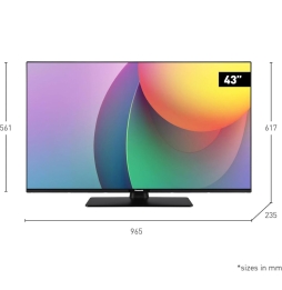 Panasonic 43 led tb-43w60aez 4k ultra-hd smart tv