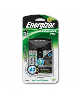 Energizer Pro Charger Caricabatterie Universale +4 batt./aa 2000