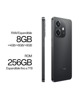 Oppo a40m 8+256gb 6.67 4g Sparkle Black wind3