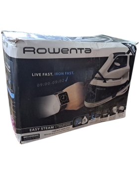 Rowenta VR7040F0 2200W 1.2L Acciaio inossidabile Blu, Bianco ferro da stiro a caldaia