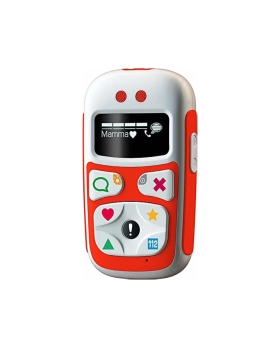 Giomax baby phone u10 1.1 gps gsm dual band red ita