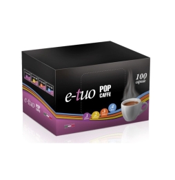 Pop Caffè E-tuo Cremoso 100 Capsule Compatibili Lui E Fiorfiore