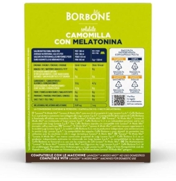 Borbone Capsule Comp. A Modo Mio Camomilla E Melatonina 16pz