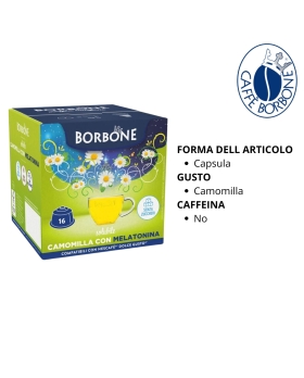 Borbone Capsule Comp. Dolce Gusto Camomilla E Melatonina 16pz