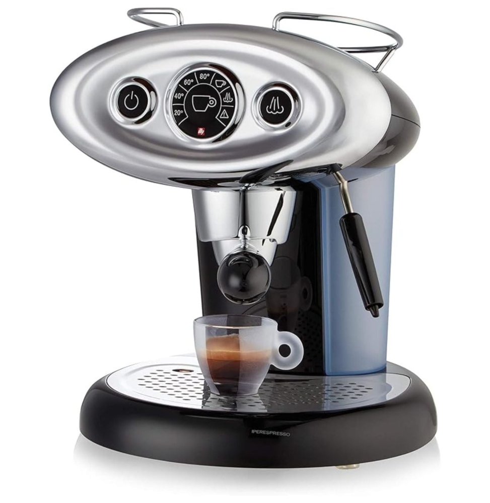 ILLY x7.1 - m.d.c. iperespresso nera con lancia a vapore