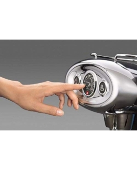 ILLY x7.1 - m.d.c. iperespresso nera con lancia a vapore