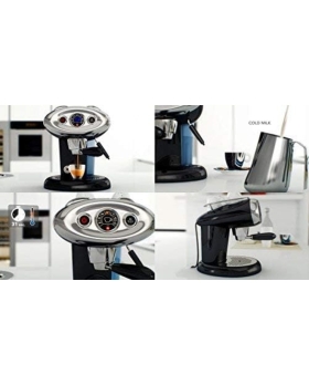 ILLY x7.1 - m.d.c. iperespresso nera con lancia a vapore