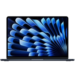 Apple macbook air 2025 15 m4 10c/10g 24/512gb midnight mc6l4t/a