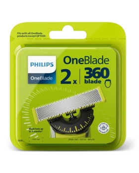 Philips Oneblade 2x Lame Di Ricambio 360 QP420/50