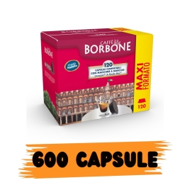 Caffè Borbone Miscela Nobile Capsule Lavazza A Modo Mio 600 Capsule