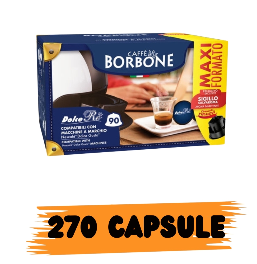 Borbone Capsule Comp. Dolce Gusto Miscela Oro 270