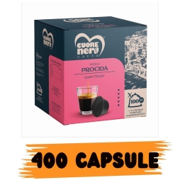 Cuore Nero Capsule Comp. Dolce Gusto Procida 400pz
