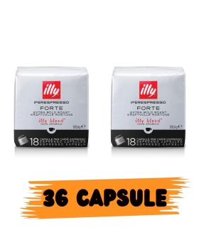 ILLY IPERESPRESSO TOSTATO FORTE – Caffè in Capsule per Macchine Iperespresso 36 pz
