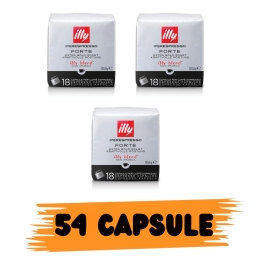 ILLY IPERESPRESSO TOSTATO FORTE – Caffè in Capsule per Macchine Iperespresso 54 pz