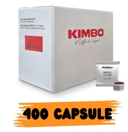 Capsule Caffè Kimbo miscela Napoli compatibili Espresso Point 400 capsule