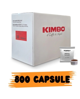 Capsule Caffè Kimbo miscela Napoli compatibili Espresso Point 800 capsule