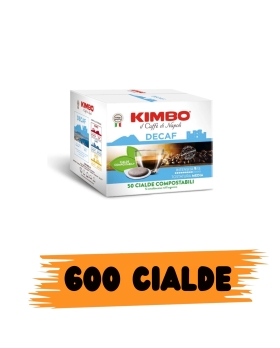 Kimbo Caffè in Cialde 44MM Decaffeinato 600 pz