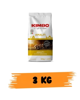 Kimbo Caffè in Grani Espresso Miscela Amalfi 100% arabica 3 kg