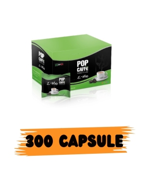 Pop Caffè E-mio Cremoso 300 Capsule Compatibili A Modo Mio