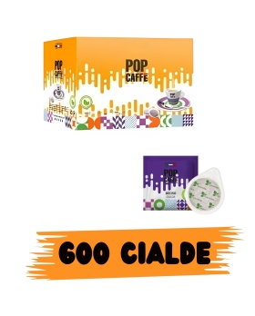 Pop Caffe Miscela Decisa 600 cialde