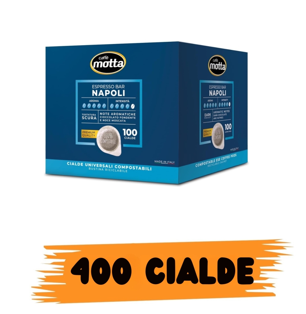 Motta Cialde 44mm Miscela Espresso Bar Napoli 400 pz