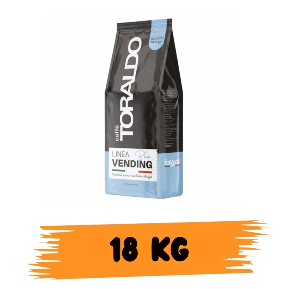 Caffè Toraldo In Grani Linea Vending Miscela Blu 18 kg