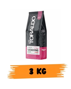 Toraldo Caffè In Grani Linea Vending Plus Miscela Rosa 3 kg