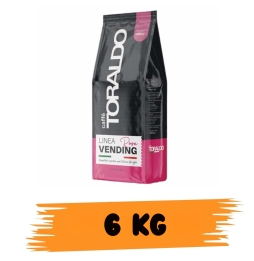 Caffè Toraldo In Grani Linea Vending Plus Miscela Rosa 6 kg