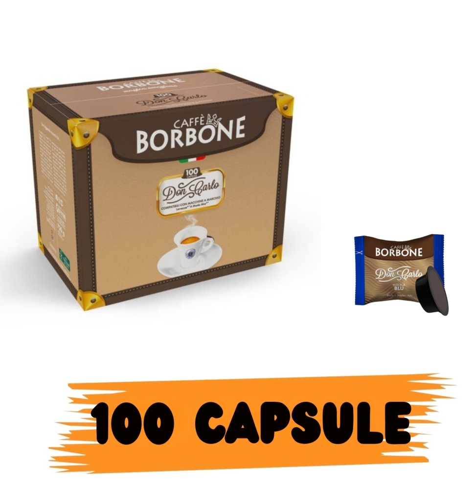 Borbone Capsule Comp. A Modo Mio Miscela Blu Doncarlo