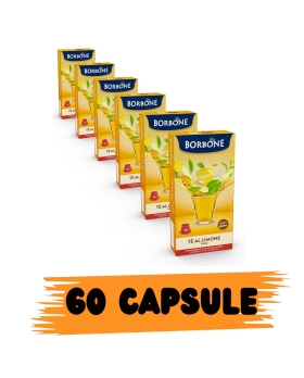 Caffè Borbone The al Limone 60 Capsule Nespresso Infuso The al Limone