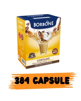 Borbone Cortado Box Capsule Compatibili A Modo Mio 384pz