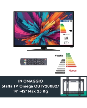 TV 32″ GR32S1470 HD Ready LED HDR10 WebOs 2.0 Central Stand+Ecoprice Staffa Tv OUTV200B27 44239 14 -42 Max 25 Kg