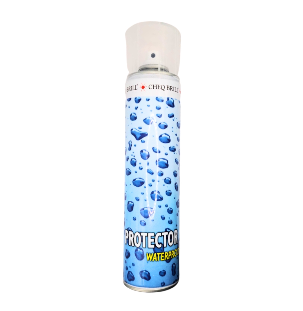 Cheq Brill Spray Impermeabile Protettivo Per Pelli Cuoio Tessuti