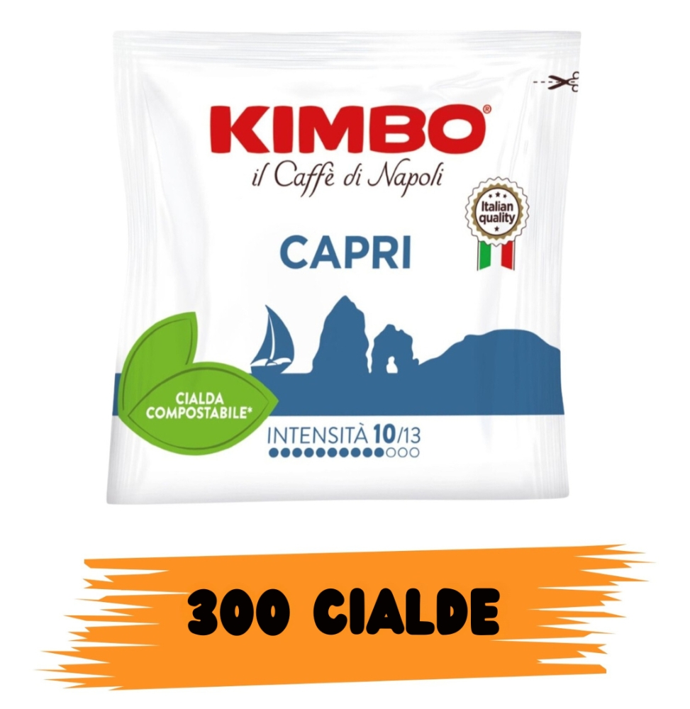 Kimbo Caffè in Cialde 44MM Capri 300PZ
