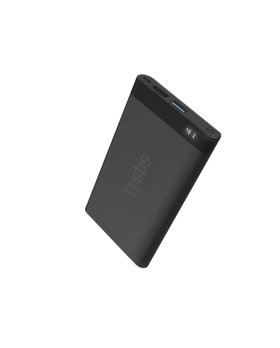 Sbs slim power bank 5000mah black type 52990