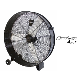 ZEPHIR ZDM90CM Ventilatore Industriale 300W Da Pavimento Con Pale Da 90cm